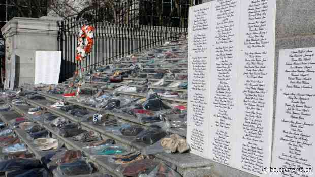 1,000 shoes to line art gallery steps Friday in memory of women killed in B.C.