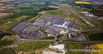 Newcastle International Airport reaches for the skies...