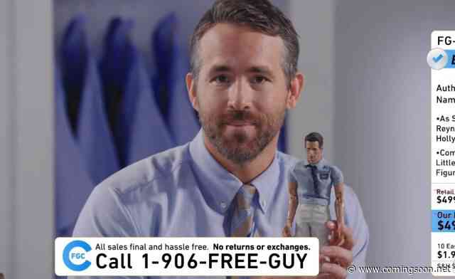 Ryan Reynolds Sells Free Guy Merch Ahead of Trailer Release