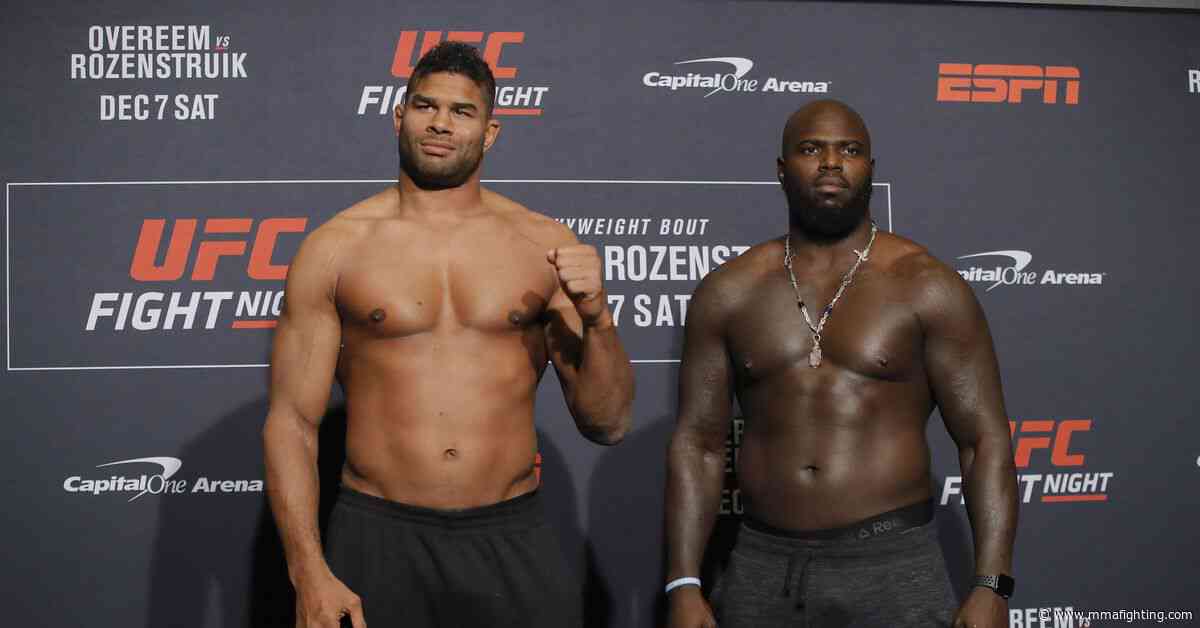 Video: UFC on ESPN 7 weigh-in staredowns