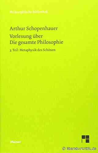 Zum Schönen an sich
