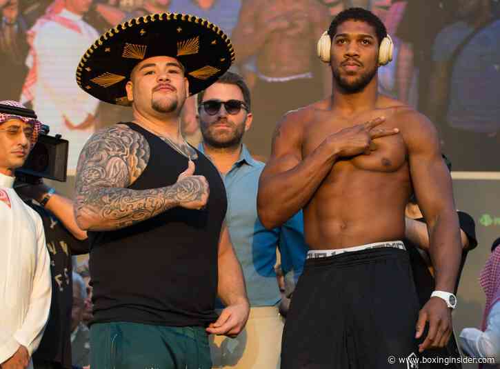 Andy Ruiz Weighs In At A Huge 283  LBS
