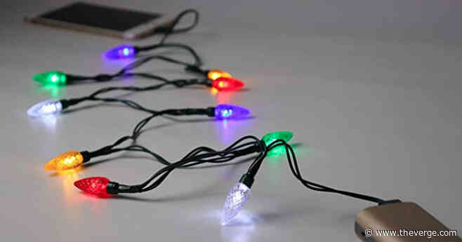 All I want for Christmas is this string light phone charger