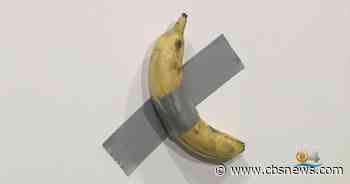 Duct-taped banana sold for $120,000 at Art Basel Miami