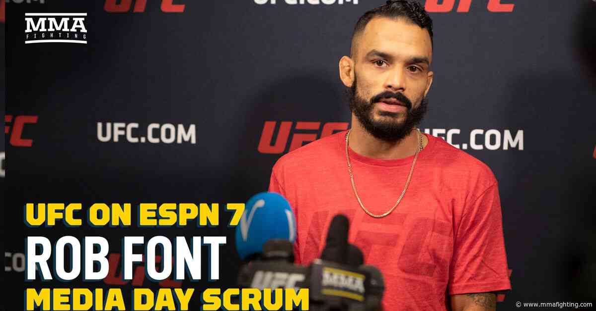 Video: Rob Font rips Cody Stamann over not re-booking canceled matchup: ‘He didn’t want the fight’
