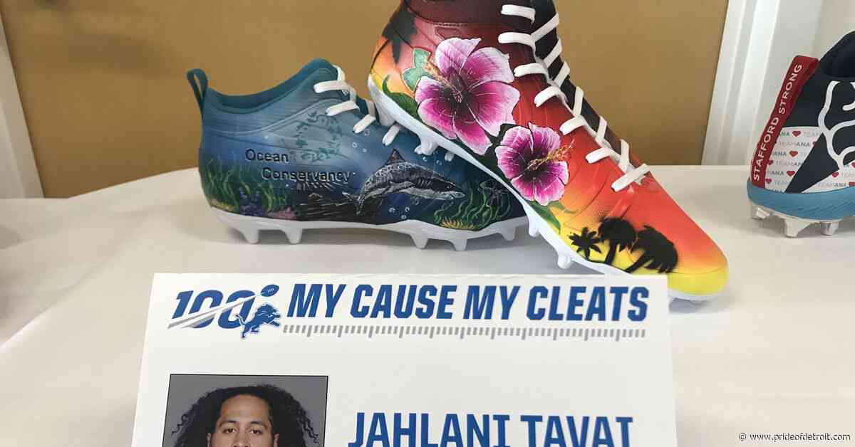 PHOTOS: Lions share ‘My Cause, My Cleats’ charitable efforts