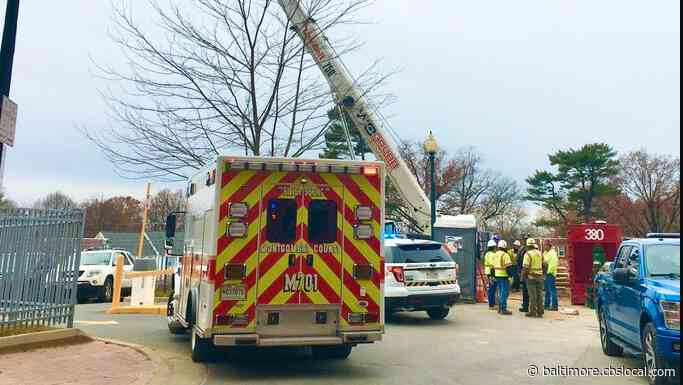 Construction Worker Injured By Crane On Purple Line Site
