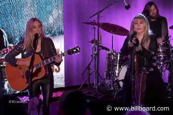 Sheryl Crow & Stevie Nicks Take 'Jimmy Kimmel Live' Stage for Rocking Kiss-Off Anthem 'Prove You Wrong'