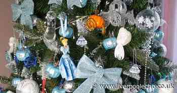 Disney fan creates magical seven foot Cinderella Christmas tree