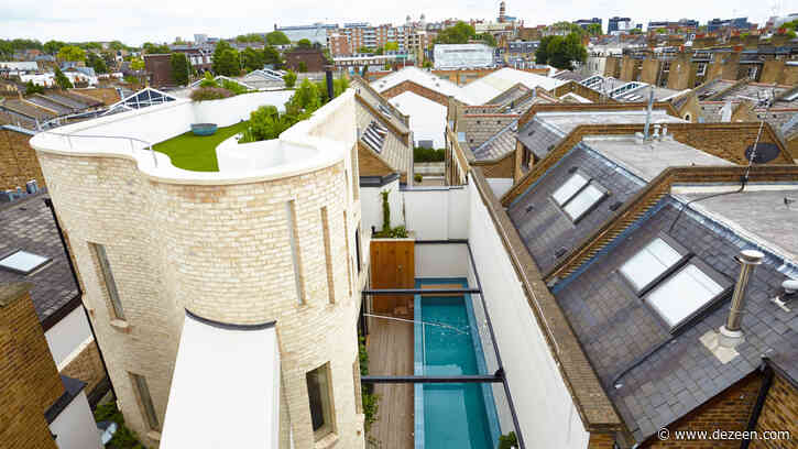 Alex Michaelis wraps his London family home with curvy brickwork walls