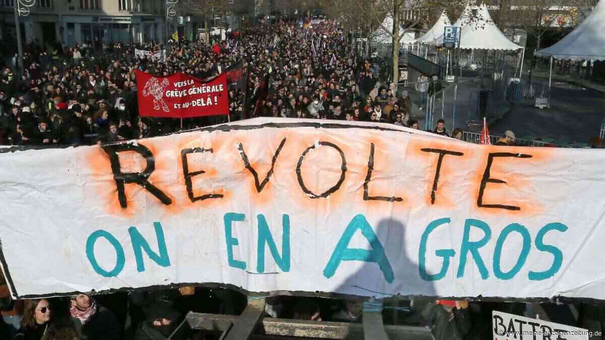 Protest gegen Macron: Streik in Frankreich geht weiter - Regierung hält an Plänen fest