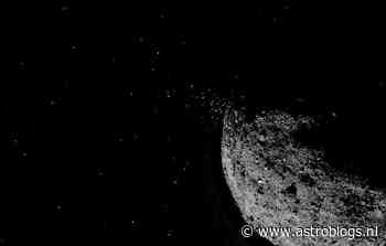 OSIRIS-REx: Bennu is een actieve planetoïde, die kleine steentjes wegschiet
