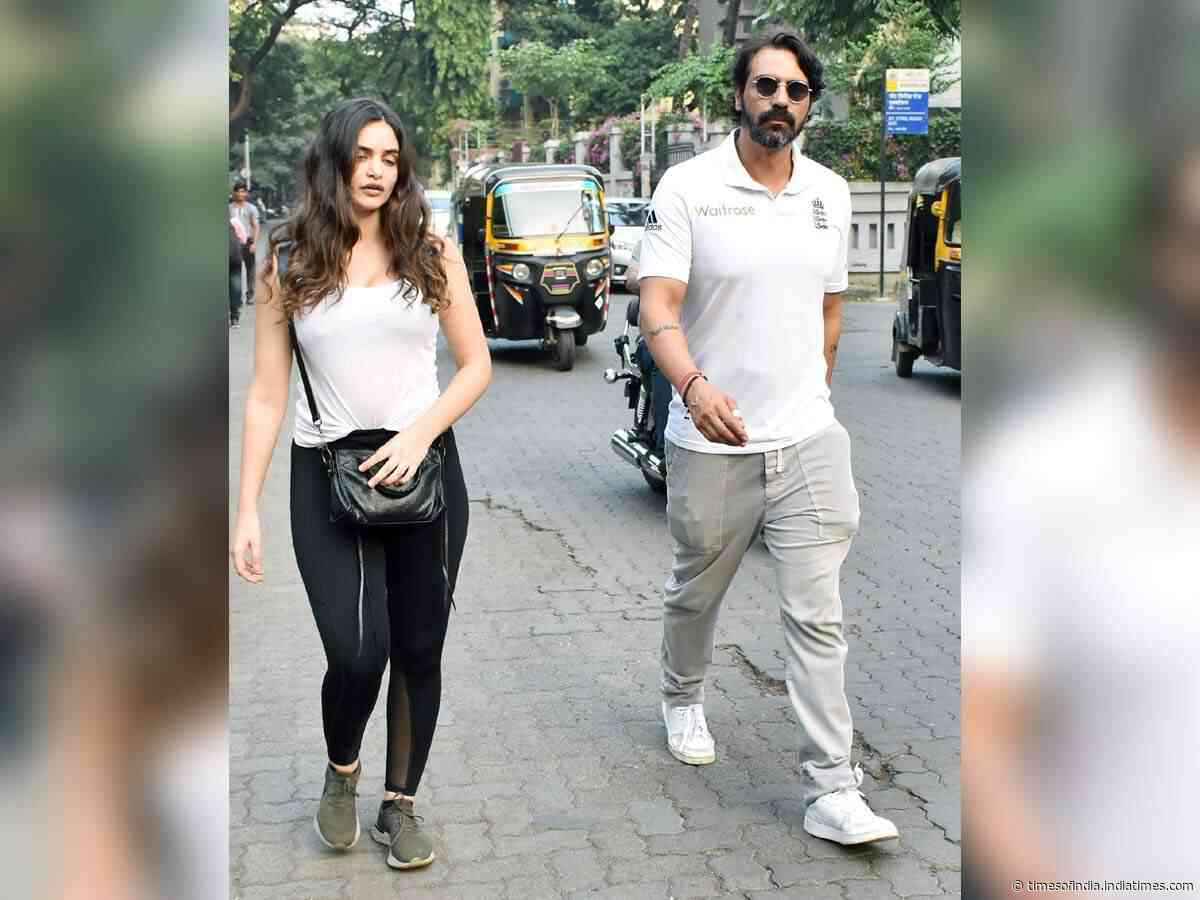 Pics: Arjun-Gabriella get snapped in the city