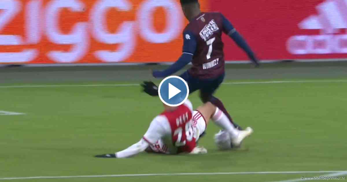 Ajax op achterstand in Arena: Dest vloert Nunnely, Willem II benut strafschop