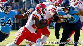 Damien Williams out for Chiefs on Sunday