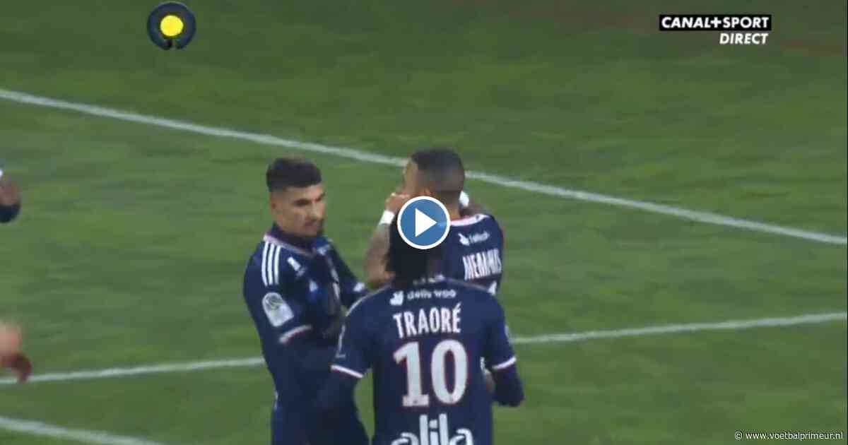 Memphis scoort met panenka voor Olympique Lyon: achtste goal van het seizoen