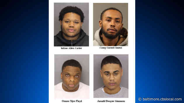 4 Men Charged In The Deadly Shooting Of Michael McCoy In Baltimore County