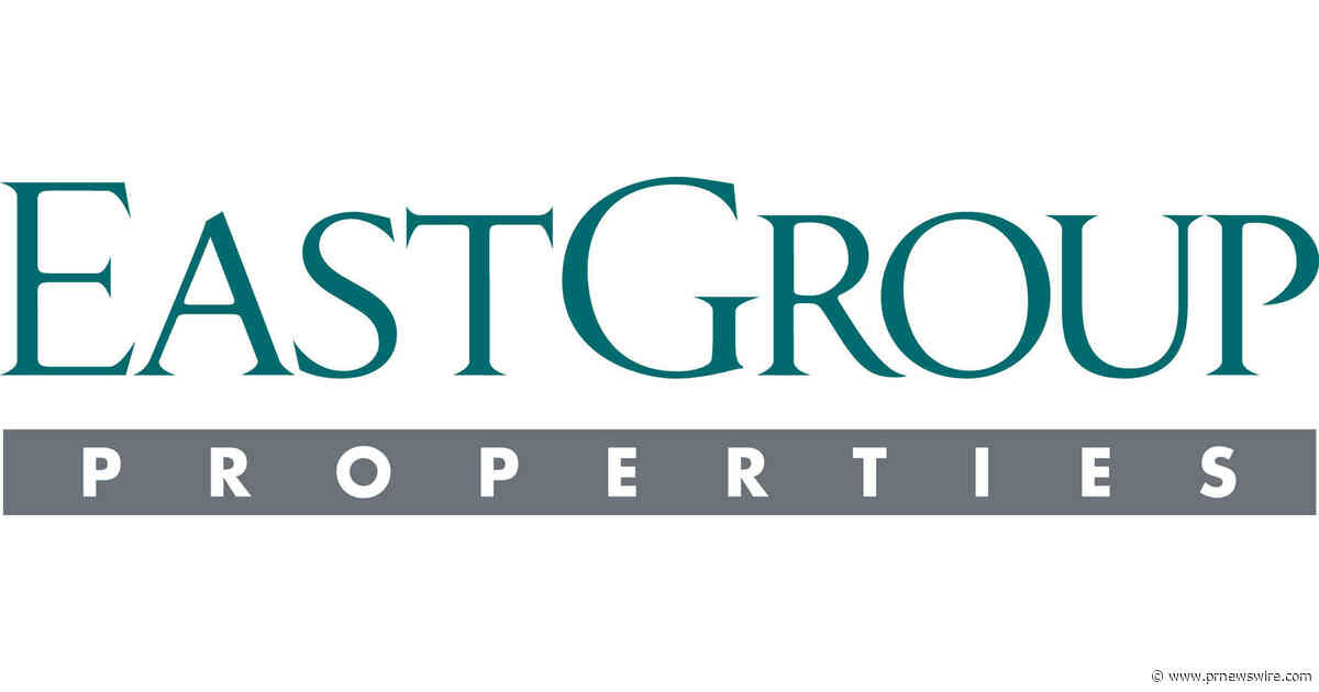 EastGroup Properties Announces 160th Consecutive Quarterly Cash Dividend