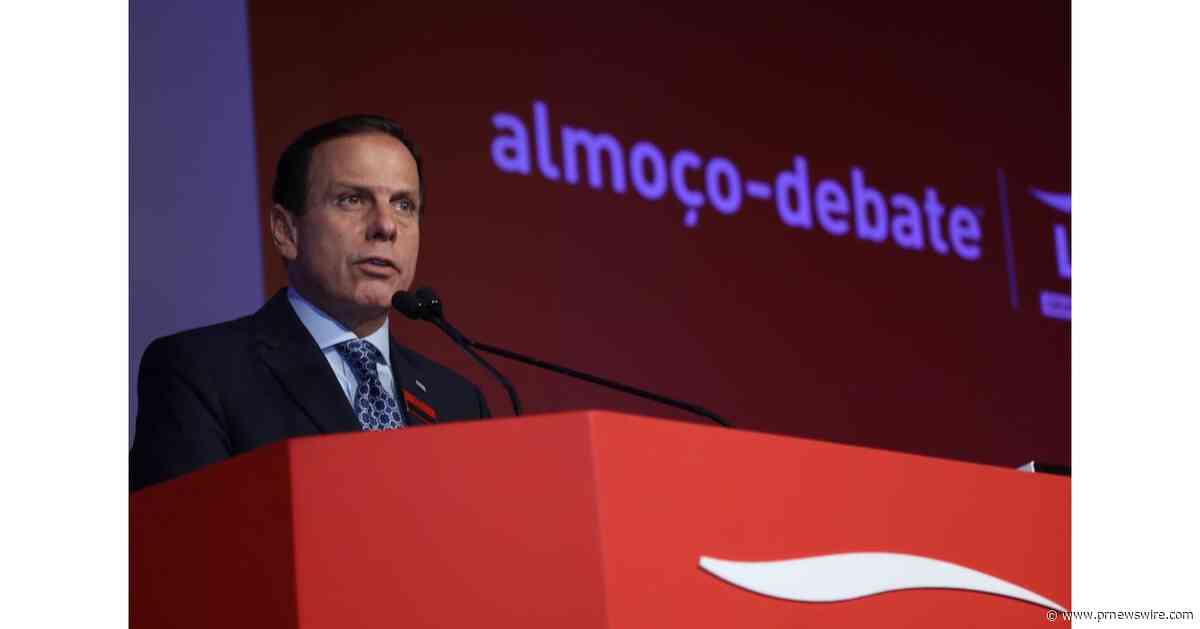 'Democracia exige respeito entre partidos e entre Poderes', afirma Doria em Almoço-Debate LIDE