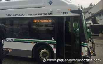 Whistler's winter transit service starts on Saturday