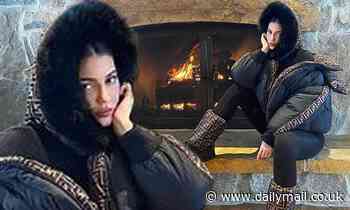 Kylie Jenner wears Fendi jacket and matching $990 boots