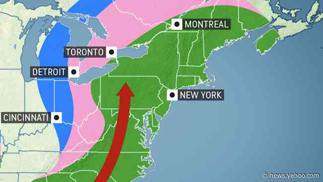 Developing weather pattern has forecasters on early alert for potentially significant storm
