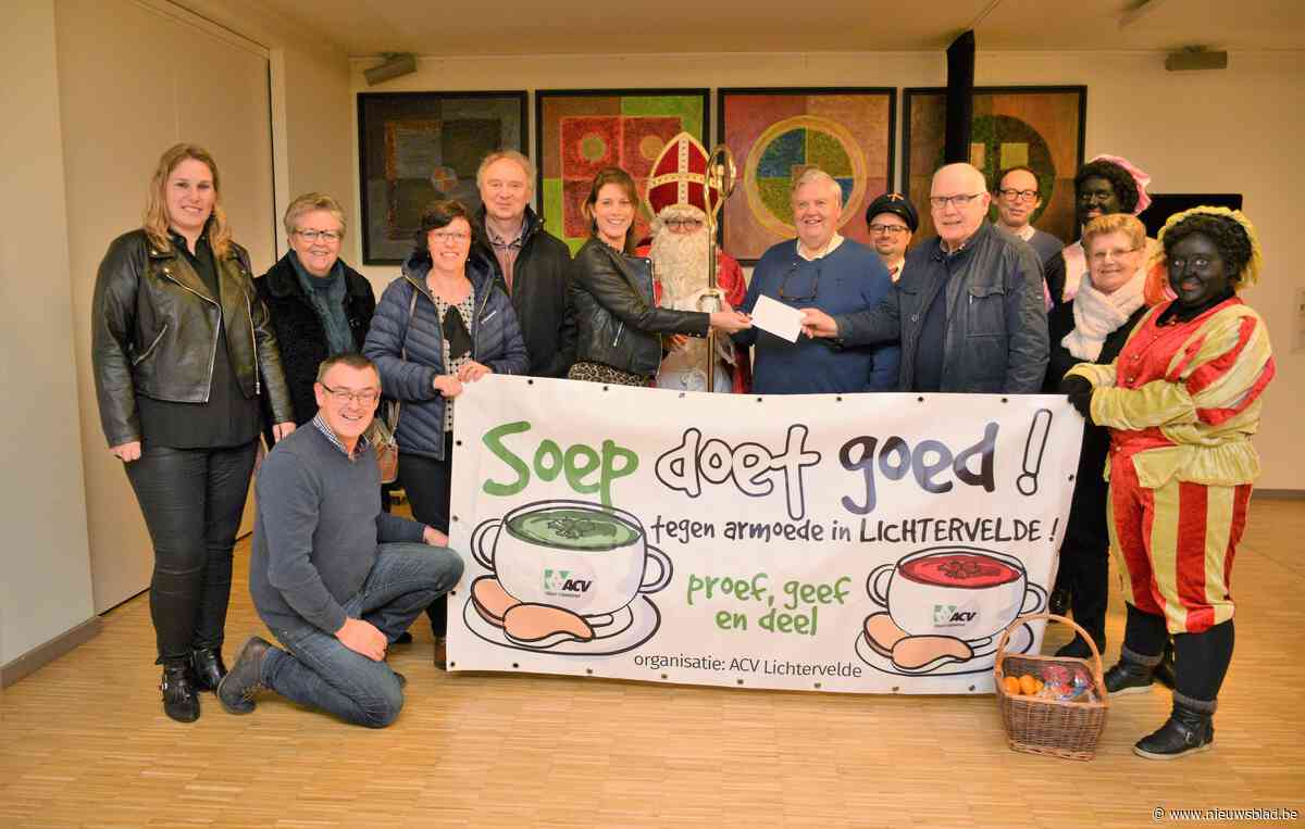 ACV en OKRA schenken 1.150 euro aan Sociaal Huis
