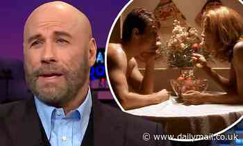John Travolta was stunned when he saw wife Kelly Preston's Jerry Maguire sex scene with Tom Cruise