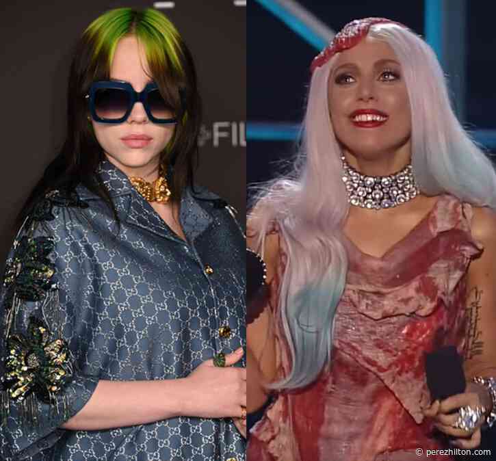 Billie Eilish Gets ROASTED By Lady GaGa Fans For Dissing The Meat Dress!