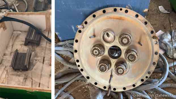 $2M in copper, parts stolen from northern Alberta gas plant