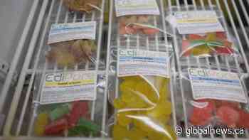 Cannabis edibles, while legal, won’t be in Alberta stores until mid-January