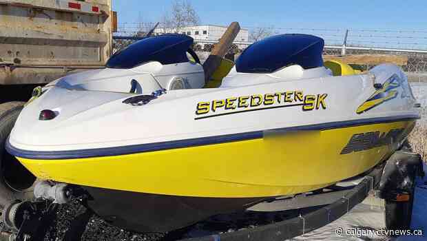 Have you seen my owner? Calgary police want to return this speedboat