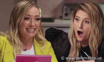Hilary Duff tests Megan Trainor's Lizzie Mcguire knowledge...and shocks her with the best surprise