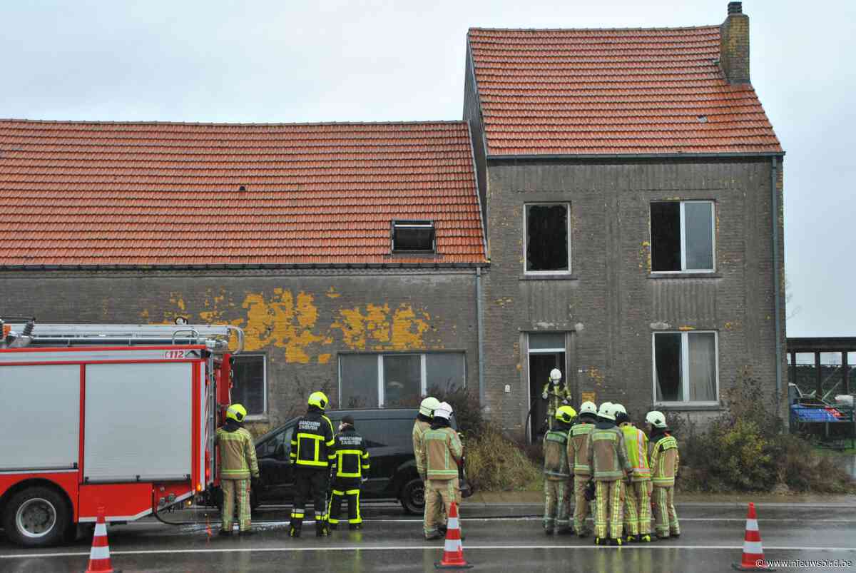 Twee bewoners gewondbij poging tot blussen
