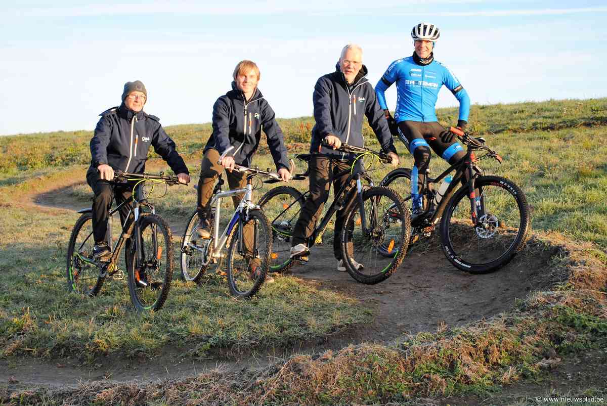 Extra hindernissen op veiliger mountainbikeparcours