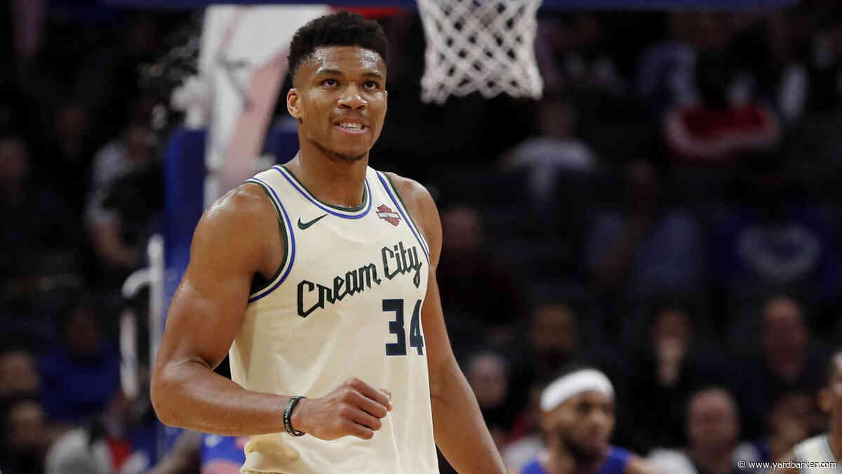Watch: Giannis Antetokounmpo puts 7-foot Ivica Zubac on a poster with nasty dunk