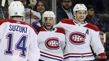 Canadiens clip Rangers thanks to Nate Thompson's late 3rd-period marker