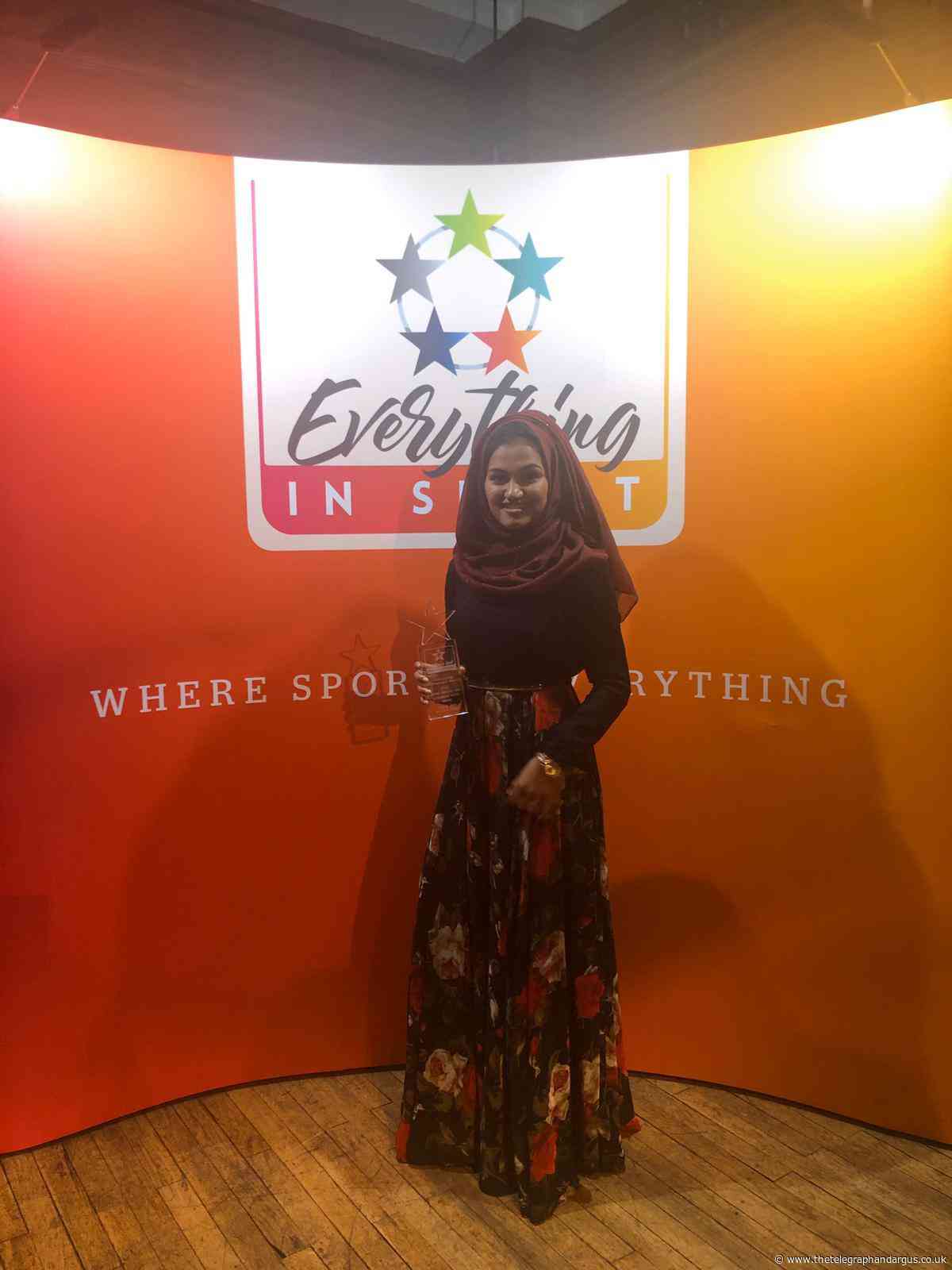 Bradford College student named an 'Unsung Heroine of Women’s Sport'