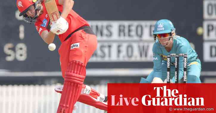 WBBL second semi-final: Brisbane Heat v Melbourne Renegades - live!