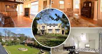 Take a look inside £1.2m home in Forest Hall that has stunning garden and own tennis court