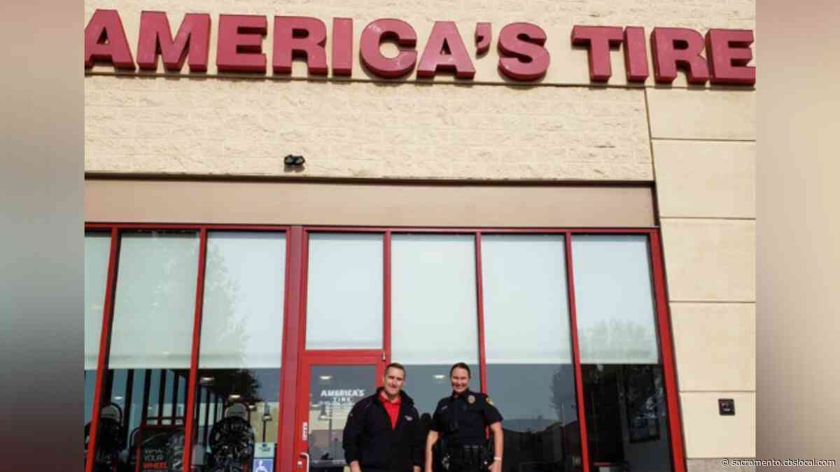 Manteca Teen Gifted New Tires Thanks To Efforts By School Resource Officer