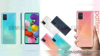 Samsung Galaxy A51 Launch Tipped for December 12; Key Specifications, Official Images Leaked