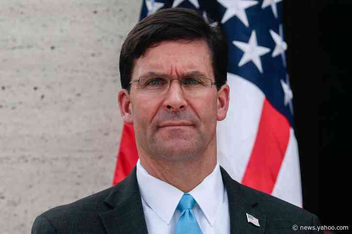U.S. military has enough capability in Middle East for now: Esper