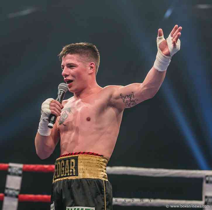 German Edition: Edgar Walth boxt gegen Vladyslav Melnyk