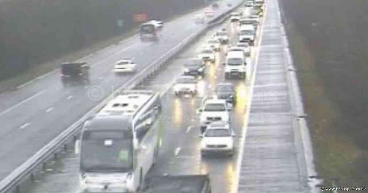 LIVE: M32 closed northbound - traffic updates