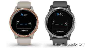 Garmin Venu, Vivoactive 4 Smartwatches Launched in India, Starting Rs. 32,590