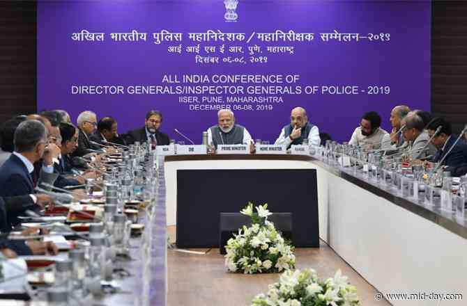 Pune: Narendra Modi, Amit Shah attend DGP/IGP conference in Pune