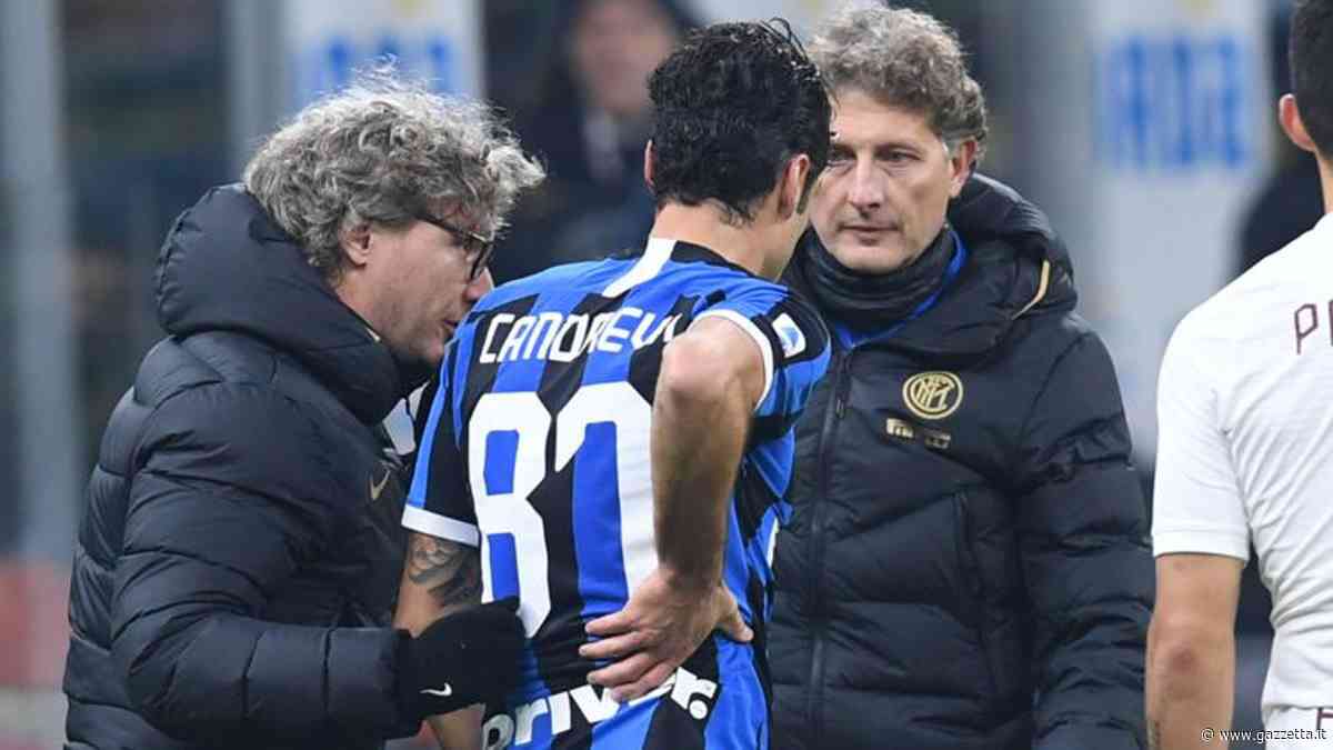 Inter, Candreva con la schiena k.o., Conte spera per la Champions