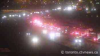 Two young children remain in hospital in life-threatening condition after Hwy. 401 crash