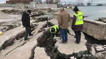 Michigan authorities confirm no 'elevated radiation' at Detroit River dock collapse site